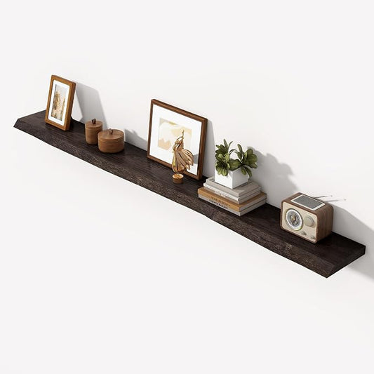 Axeman 72 inch Extra Long Floating Shelves by Axeman