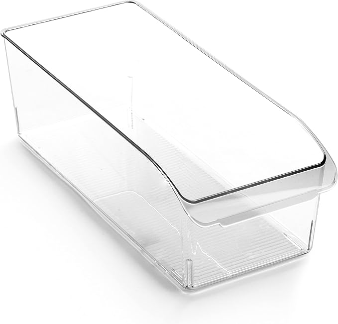 BINO | Plastic Storage Bins, Large | THE CURVE COLLECTION | Multi-Use Fridge / by BINO