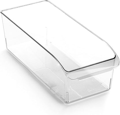BINO | Plastic Storage Bins, Large | THE CURVE COLLECTION | Multi-Use Fridge / by BINO