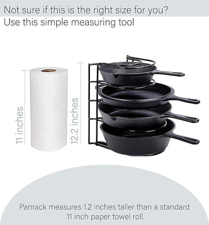 Cuisinel Heavy Duty Pots and Pans Organizer Rack - Image 5