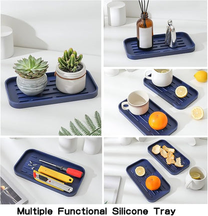 Silicone Kitchen Sink Organizer Tray - Image 5