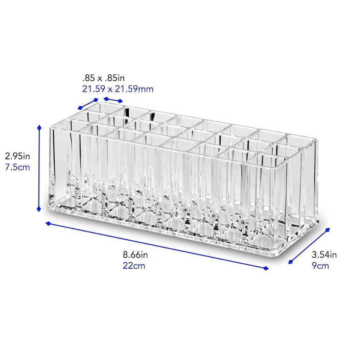 byAlegory Acrylic Lipstick & Acrylic Lip Gloss Organizer 48 Space Beauty - Image 8