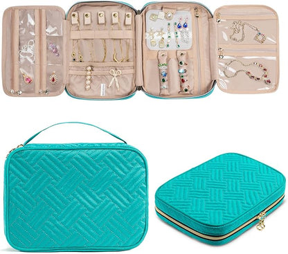 SFYBYHEART Travel Jewelry Organizer Case, Jewelry Travel Bags by SFYBYHEART