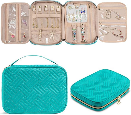 SFYBYHEART Travel Jewelry Organizer Case, Jewelry Travel Bags by SFYBYHEART