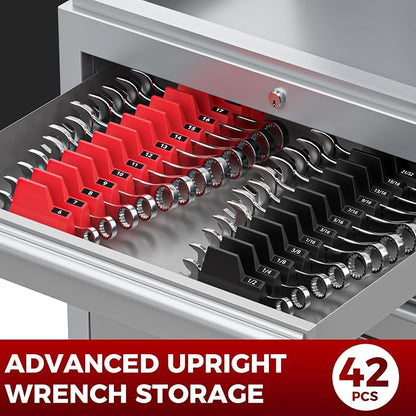 42PCS Magnetic Modular Wrench Organizers - Image 7