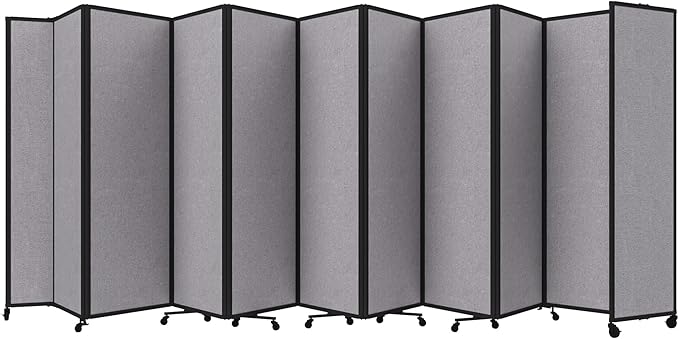 Versare Room Divider 360 Portable Wall Partition | Folding Panels | Large by VERSARE