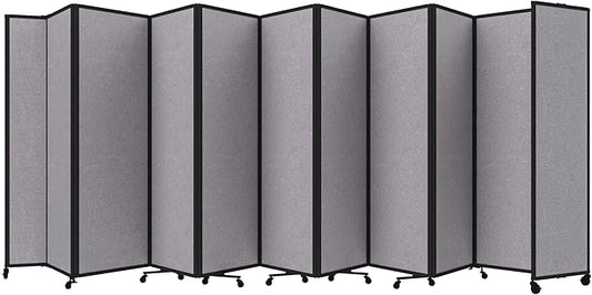 Versare Room Divider 360 Portable Wall Partition | Folding Panels | Large by VERSARE