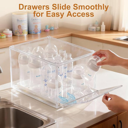Baby Bottle Organizer, Baby Bottle Station Organizer - Image 3