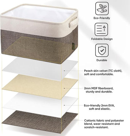 BALEINE 1 Pack Fabric Storage Bins - Image 7
