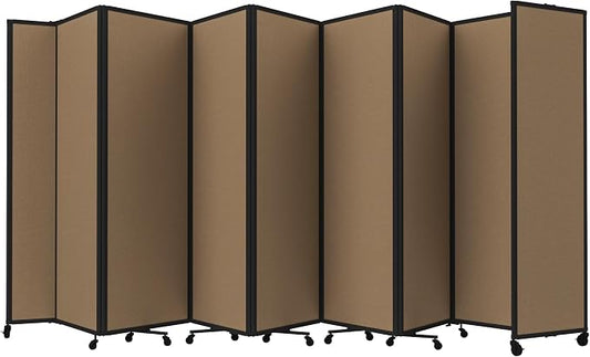 Versare Room Divider 360 Portable Wall Partition | Folding Panels | Large by VERSARE