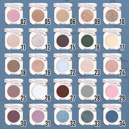 Dark Blue Single Matte Eyeshadow Makeup, Neutral Powde Eye Shadow - Image 3