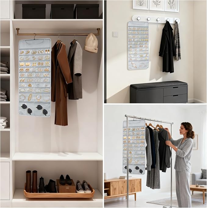FOREGOER Hanging Jewelry Organizer - Image 6