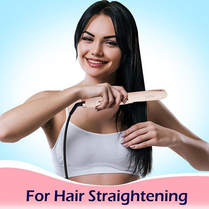 ANGENIL Pro Twist Flat Iron Hair Straightener, 2 in 1 Straightener and Curling - Image 3