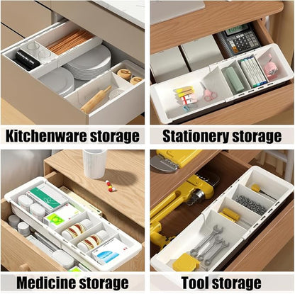 YOOUSOO Expandable Drawer Organizer, Drawer Dividers Organizers and Storage - Image 6