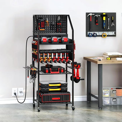 TC-HOMENY Power Tool Organizer Cart - Image 8