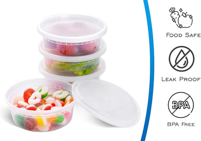 EDI Plastic Deli Food Storage Containers - Image 2