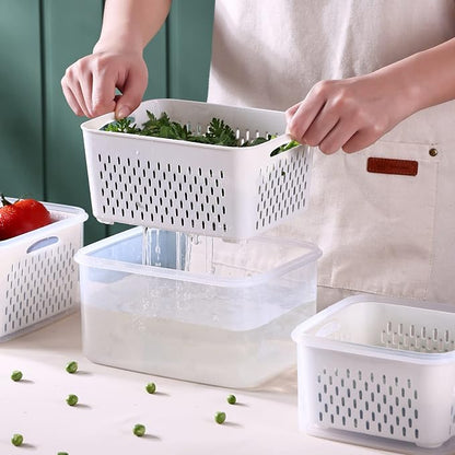 Large Fridge Food Storage Container Set - Image 4