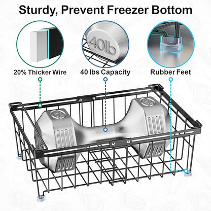 iSPECLE Chest Freezer Organizer Bins - Image 9