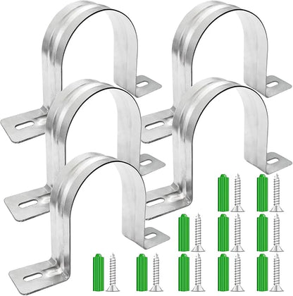 Dust Collection Hose and Pipe Holder Adjustable Hangers Bracket, Don’t Broken by Pertresion