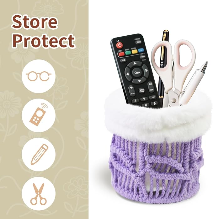 Glasses Holder for Nightstand Boho Decor Eyeglass Holder Stand for Office - Image 2