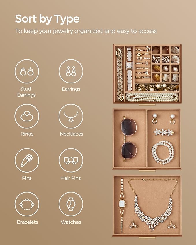 SONGMICS Jewelry Box Organizer - Image 3