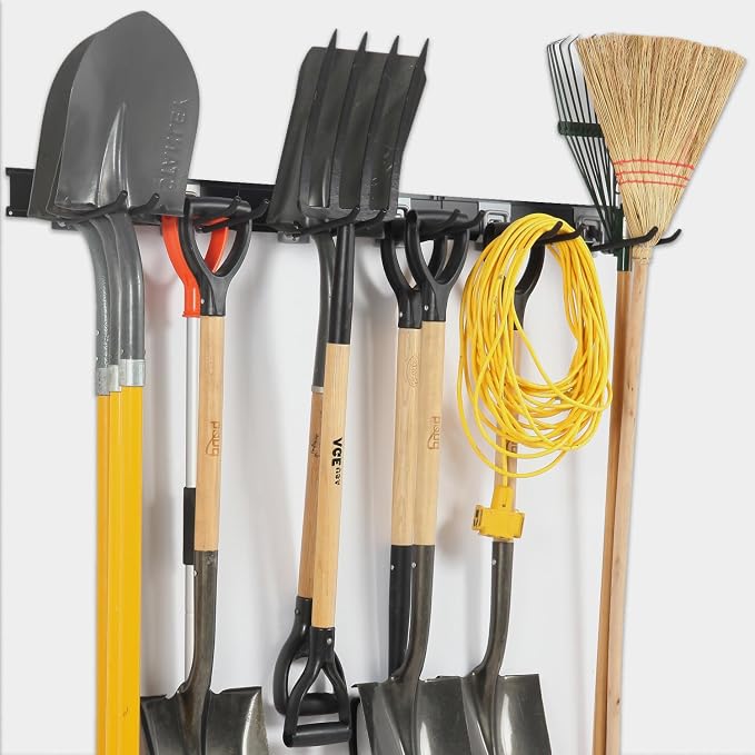 Garage Organization Wall Mount, 32inch Garden Tool Organizer - Image 8