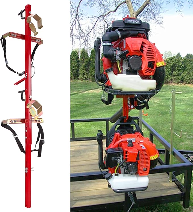 ELITEWILL 3 Place Weedeater Rack and 2 Place Backpack Blower Rack - Image 5