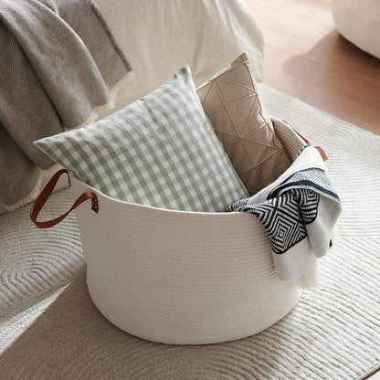 Luxury Little Extra Large Nursery Storage Basket, Laundry Basket - Image 7