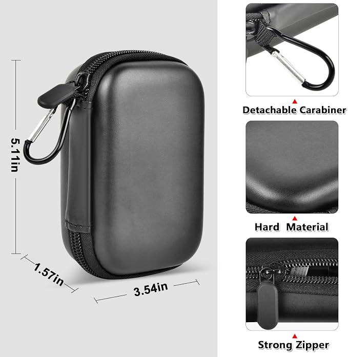Carrying for Samsung T9/ T7/ T7 Shield Portable SSD 4TB 2TB 1TB, USB External - Image 3