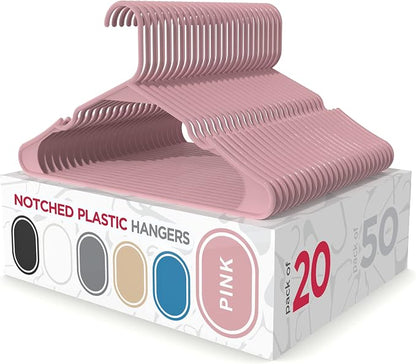 Sharpty Plastic Hangers Clothes Hangers by Sharpty