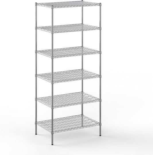 24" Deep x 36" Wide x 86" Height Wire Shelving Kit | 6-Tier | NSF Commercial by Regal+Altair