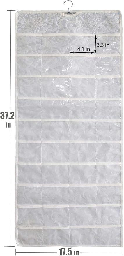 BB Brotrade Hanging Jewelry Organizer, Double-Sided Jewelry Storage Organizer - Image 5