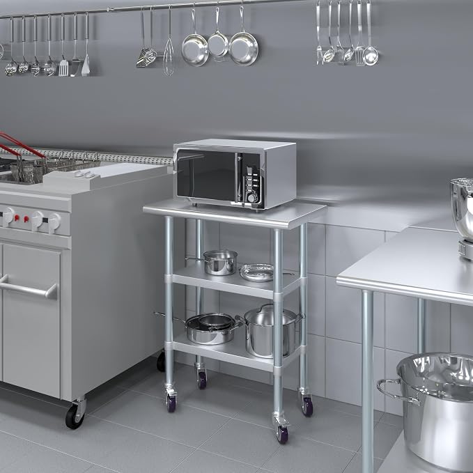 AmGood Stainless Steel Work Table - Image 5