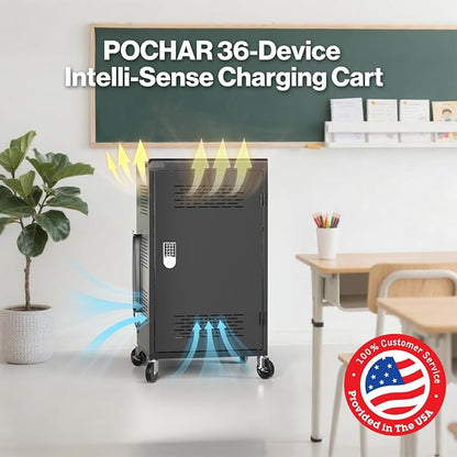 36 Bay Intelli-Sense Charging Cart - Image 2