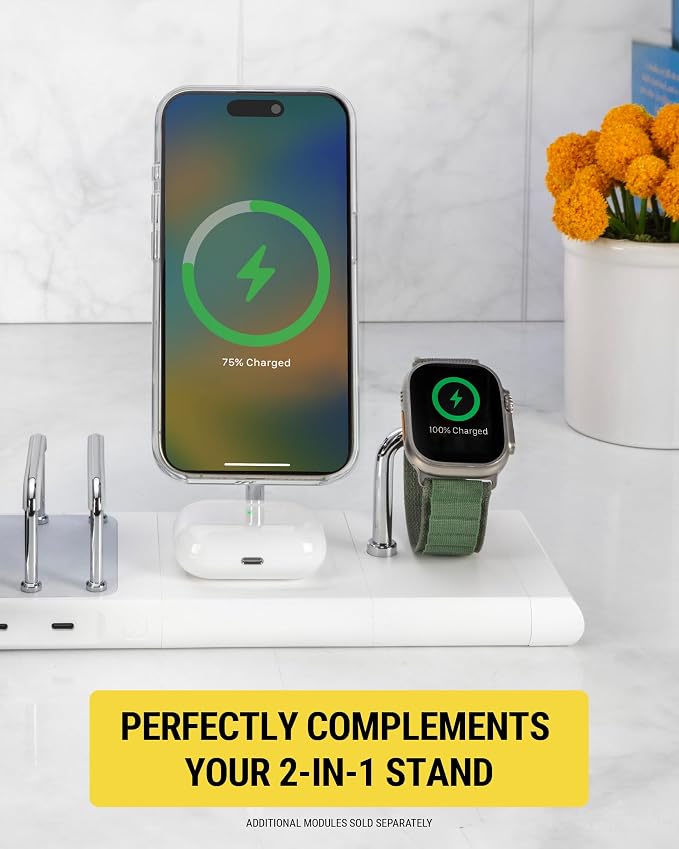 Scosche BL2AWWT-AP BaseLynx™ 2.0 Watch, Magnetic Charger Stand - Image 5