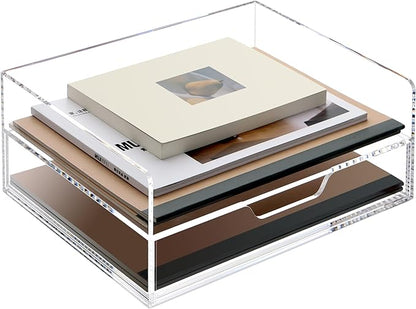 SANRUI 2-Tier Paper Letter Tray Organizer by SANRUI