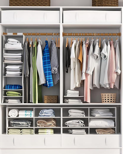Closet Rods for Hanging Clothes, 17-64 Inch Heavy Duty and Stepless Adjustable - Image 2