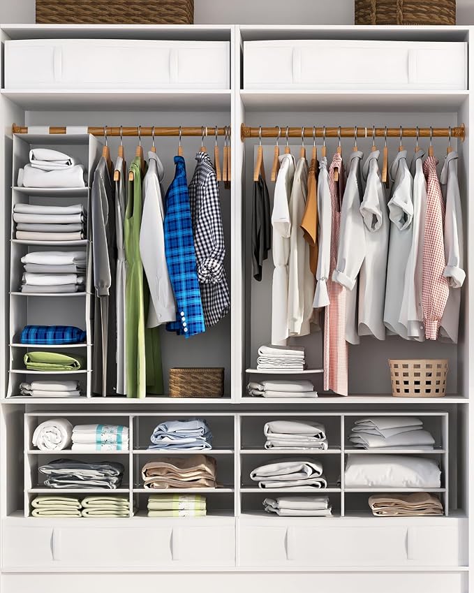 Closet Rods for Hanging Clothes, 17-52 Inch Heavy Duty and Stepless Adjustable - Image 2