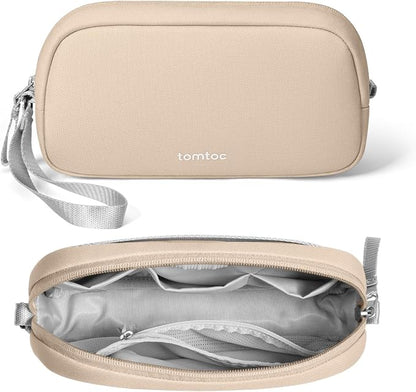 tomtoc Electronics Organizer Travel Case, Water Resistant Travel Bag Cable by tomtoc