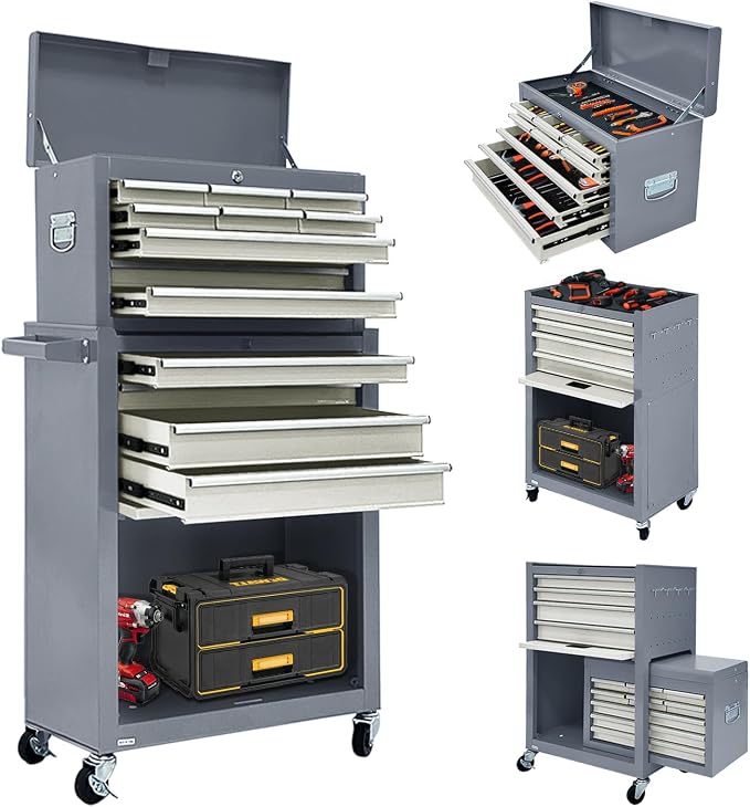 13-Drawer Rolling Tool Chest by Sonlmik