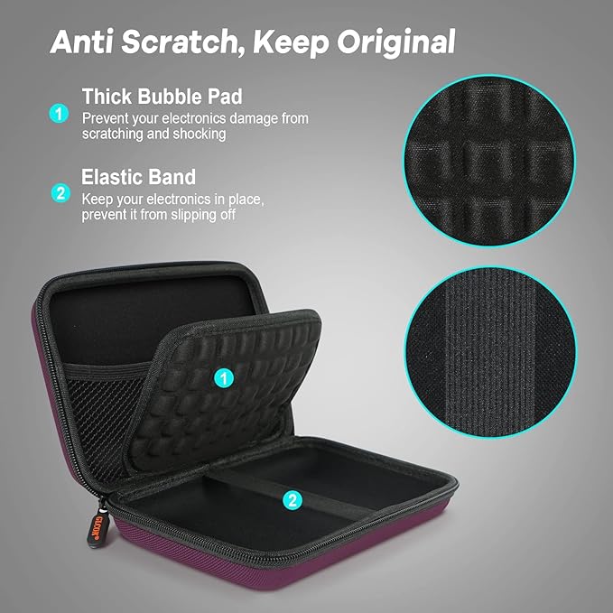 2 Colors Shockproof Hard Shell Carrying Case - Image 5