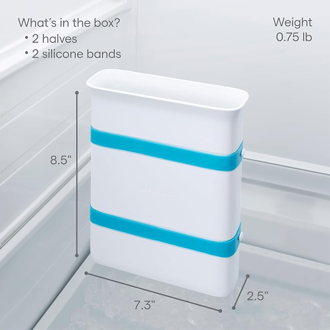YouCopia FreezeUp Freezer Food Block Maker, 6 Cup, Meal Prep Bag Container to - Image 4