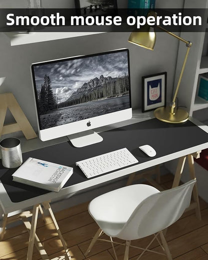 Desk mat Large, Leather Desk Pad Protector, Office Desk Mat, Mouse Pad - Image 5