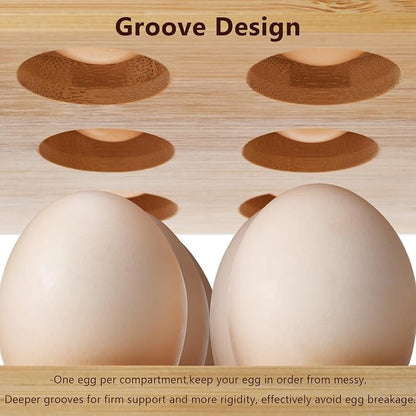 2-Tier Wooden Egg Holder - Image 3