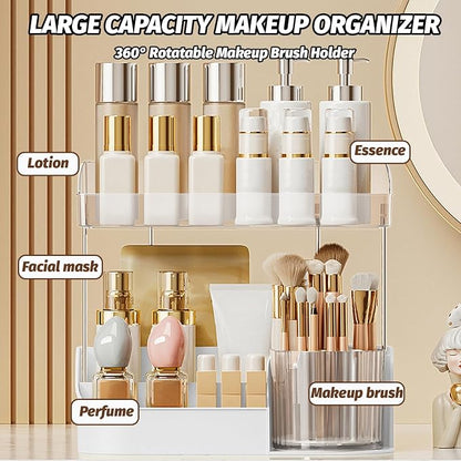 DASITON Large Capacity Makeup Organizer - Image 4