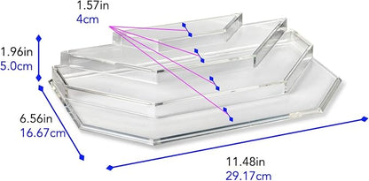 BY ALEGORY byAlegory Acrylic Mini Perfume & Scented Oils Organizer Vanity - Image 5