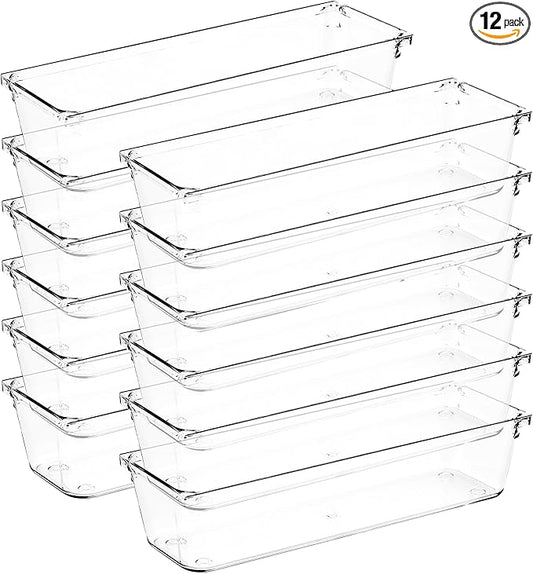 12 Pack Drawer Organizer by Ravinte+Decor