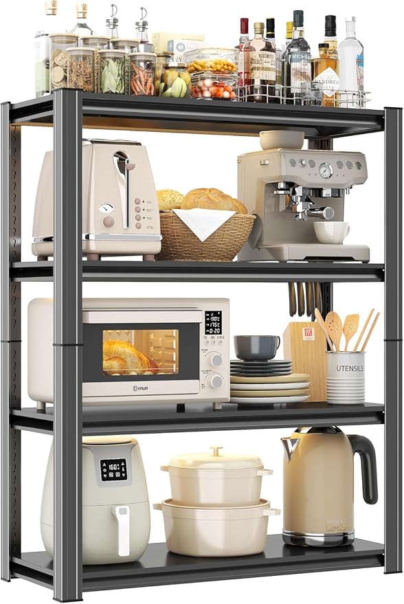 Garage Storage Shelves, 5 Tier Shelving Unit, 40 inch Wide, 18” Deep, 78” Tall by BEESTMUEBLE