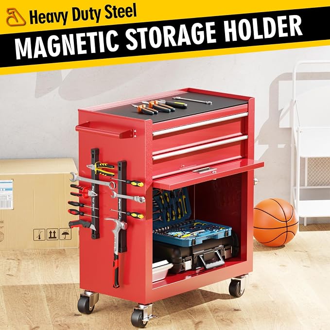 Double Sided Magnetic Tool Holder, 12 Inch Magnetic Tool Bar, Heavy Duty Wall - Image 8