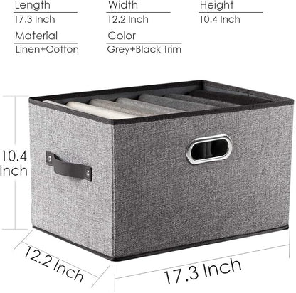 PRANDOM Larger Collapsible Storage Bins - Image 6